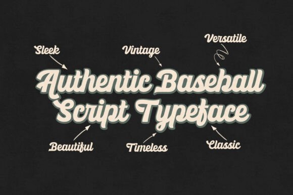 Ballpark Beauty: A Typeface for Nostalgic Design