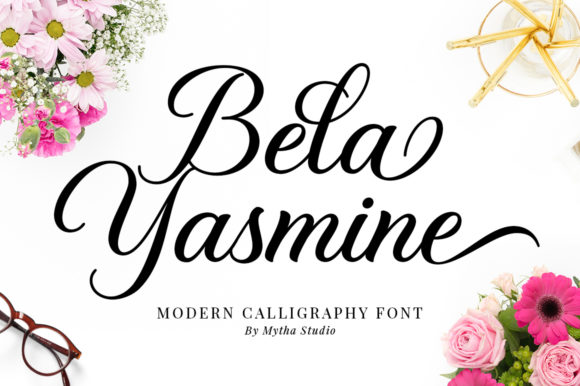 Bela Yasmine: A Handwritten Font That Feels Like a Friend
