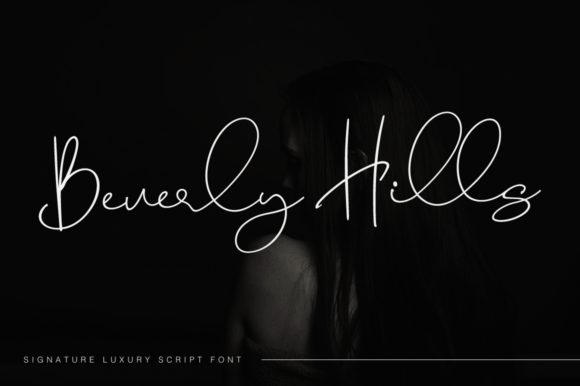 Beverly Hills: The Fresh Handmade Script for Modern Branding