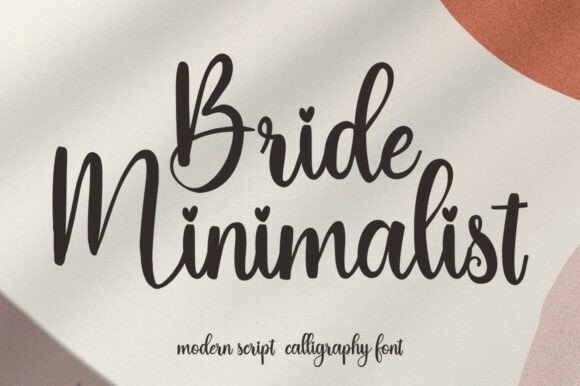 Bride Minimalist Font: Modern Romance for Your Designs