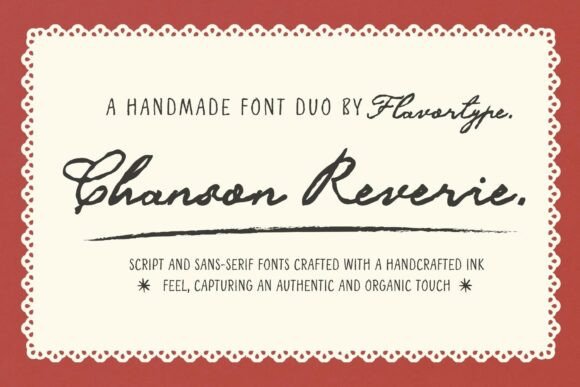 Chanson Reverie: Capturing Handmade Warmth in Your Designs