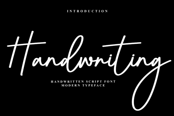 Handwriting: A Modern Script for Elegant Branding