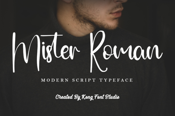 Mister Roman: A Playful Handwritten Script for Modern Designs