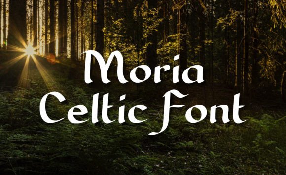 Moria: Celtic Script Font from Middle-Earth