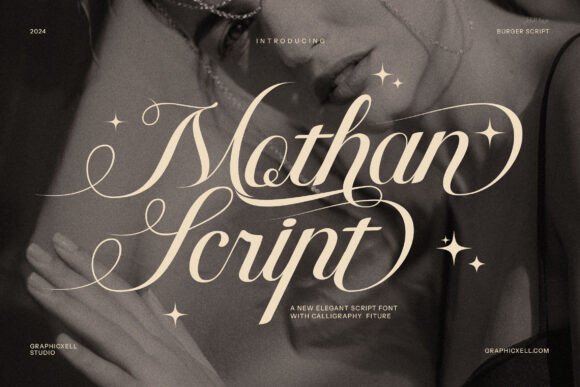 Mothan: A Script Font That Redefines Wedding Elegance