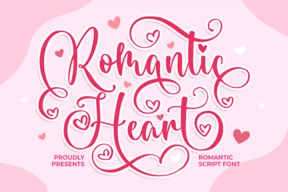 Romantic Heart: A Script Font for Authentic Connection
