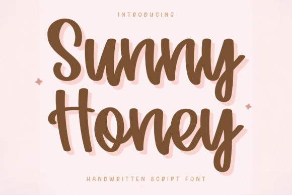 Sunny Honey: A Handwritten Font for Warm, Joyful Design