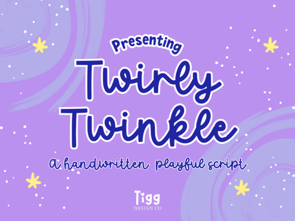 Twirly Twinkle: A Font That Feels Like a Friendly Handshake