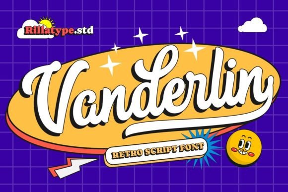 Vanderlin: A Retro Script for Timeless Designs